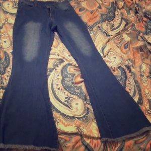 Bell bottom jeans